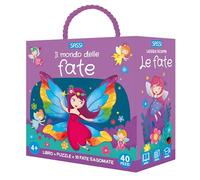Il mondo delle fate. Q-box. Ediz. a colori. Con 10 figure sagomate. Con puzzle (Sassi junior)