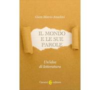 Il mondo e le sue parole. Un'idea di letteratura (Lingue e letterature Carocci)