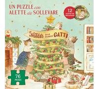 Il Natale della famiglia Gatti. Ediz. a colori. Con puzzle con alette da sollevare (A pagine aperte)
