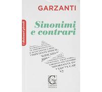 Il piccolo dizionario dei sinonimi e contrari