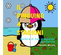 IL PINGUINO 4 STAGIONI: colora il tuo pinguino preferito
