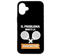 Il Problema Non È La Racchetta Funny Padel - Gráfico Carcasa para iPhone 16 Plus