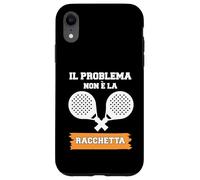 Il Problema Non È La Racchetta Funny Padel - Gráfico Carcasa para iPhone XR