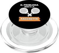 Il Problema Non È La Racchetta Funny Padel - Gráfico PopSockets PopGrip para MagSafe