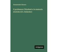 Il professore Chindemi e le memorie storiche di E. Bufardeci