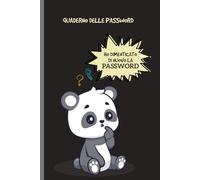 Il Quaderno Delle Password Per Smemorati: Libro alfabetico (A alla Z) per conservare e organizzare codici e password per Siti Web, Internet, Wi-Fi e altro | Idea regalo originale.