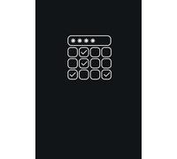 Il quaderno delle password: Un diario per non dimenticarsi le password di ogni genere. Possibilità di avere 520 password in un formato tascabile.