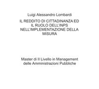 IL REDDITO DI CITTADINANZA ED IL RUOLO DELL’INPS NELL’IMPLEMENTAZIONE DELLA MISURA (La community di ilmiolibro.it)