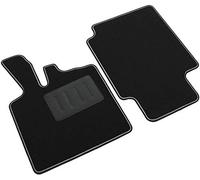 Il Tappeto Auto Juego de 4 Alfombrillas Smart ForTwo W450 de 1998 a 2007, para cupé y cabriolet, Negras, Antideslizantes, Sprint 04200