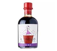IL TINELLO Mosto Cotto Saba 250ml - Un pre-balsámico sin concentrar, ofrece un sabor dulce caramelizado a las recetas