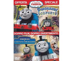 Il Trenino Thomas - Thomas e i trenini coraggiosi/Dinosauri e Scoperte [Italia] [DVD]