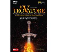 Il Trovatore: Vienna State Opera (Karajan) (DVD) Verdi Karajan (Importación USA)