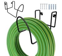 Il tubo è per esterno - Porta del tubo da giardino pesante | Porta tubo d'acqua a parete, organizer resistente al tubo esterno per , cortile o garage, gancio di metallo resistente alla ruggin