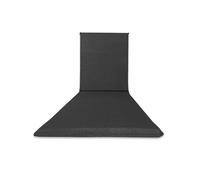 Il Tuo Artigiano Design Cojín para tumbona de color liso Loneta, 190 x 60 x 4,5 cm, cojín para tumbonas de playa y tumbonas de jardín, totalmente desenfundable, fabricado en Italia