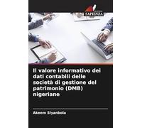 Il valore informativo dei dati contabili delle società di gestione del patrimonio (DMB) nigeriane