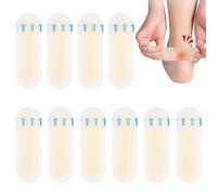iLamvie 10 Piezas Apósitos Para Ampollas,2 * 6cm,Parche Para Ampollas Los Pies,Tiritas Para Ampollas Deportivas,Venda Adhesiva Impermeable,Prevención De Ampollas En Pies, Dedos Y Talones