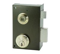 Ilargi - Cerradura 56b 70mm.he.izq.bp sobreponer c/clindro. palanca ambos lados. picaporte con llave y tirador interior