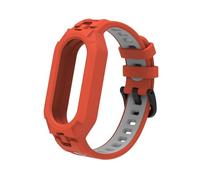 ILAZI Correa de silicona de TPU suave para la pulsera de correa de Xiaomi Miband 8 para MIBAND 8 NFC Correa Correa Correa Accesorios de reemplazo Kit(Orange-H)