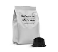 ilcaffeitaliano Cápsulas compatibles con Caffitaly Nocciolino - 100 unidades | Cápsulas compatibles con Caffitaly, cremosas y deliciosas | Fabricadas en Italia | Frhome