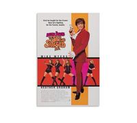 Ilcargoa Póster de película de Austin Powers The Spy Who Shagged Me 1999, lienzo artístico, pintura artística para oficina, hogar, decoración de pared, regalos, 50 x 75 cm