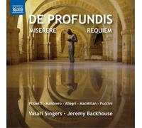 Ildebrando Pizzetti De Profundis (CD) Album (Importación USA)