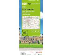Ile-de-France Est: ÎLE-DE-FRANCE EST - PARIS - SEINE-SAINT-DENIS - VAL-DE-MARNE - SEINE-ET-MARNE 1:100000: D75E (TOP 100)