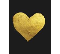 Ileen's Notebook with 333 Graph Pages: Perfect for School, Note-taking, Work, Planning, Travel Writing, Journaling, Ideas: 8.5 x 11: Heart of Gold