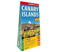 Îles Canaries 1/150.000 (carte grand format laminée). Canary Islands (Carte Laminée Routière et Tour)