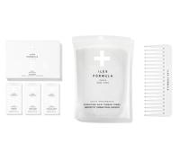 Iles Formula Limited Travel Edition - Juego de cuidado del cabello con mini champú, acondicionador, suero de acabado, peine y toalla turbante absorbente, apto para viajes