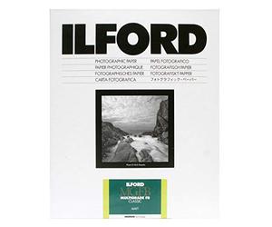 Ilford Classic MGFB 5K - Papel para positivado blanco y negro (mate, 24x30.5cm, 50 hojas)