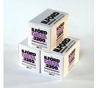 Ilford Delta 3200 35 mm 36 exposiciones blanco y negro película - Pack de 3