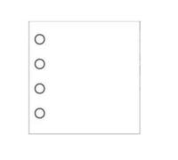 Ilford Fichas complementarias 36x46 blanco 10 hojas