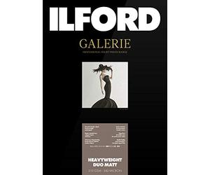ILFORD Galerie Heavyweight Duo Matt - Hojas de Papel (310 g/m², A3+, 329 x 483 mm, 25 Hojas)