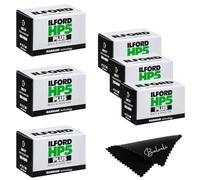 Ilford HP5 Plus 400 Black and White 35mm, 36 Exposures, 6 Rolls-Balveli Cloth-35mm Roll 400 ISO Film Roll-Camera Film