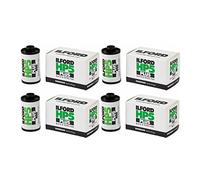 Ilford HP5 Plus ISO 400 - Paquete de rollo de película en blanco y negro de 35 mm (36 exposiciones, paquete de 4) (4 artículos)