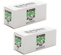 Ilford HP5 Plus - Película Negativa en Blanco y Negro ISO 400 (Pack de 120 carretes de película) Lote de 2