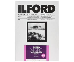 Ilford Multigrado V 1M RC Deluxe Brillante 12,7 X 17,8 CM 100 vel