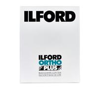 Ilford Ortho Plus Planfilm (Blanco y Negro, por un semitono-Kopierarbeiten 5 x 4 (10,16 x 5 cm), 25 Hojas