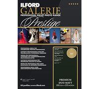 Ilford Papel de impresora GALERIE Prestige Premium Mate DUO A3+ 50 hojas