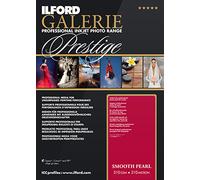 Ilford Galerie Prestige Smooth Pearl Hojas de Papel, Blanco, 13 x 18 cm, Paquete de 100