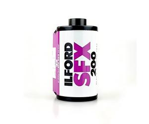 Ilford SFX200, película de 35mm, Rollo de 36 exposiciones