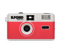 Ilford Sprite 35-II Macchina fotografica rosso e argento