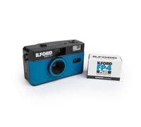 Cámara ILFORD Sprite 35-II negra y azul