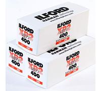 Ilford XP2 Super 400 Película de formato medio en blanco y negro - Pack de 3