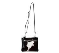 ILHAN LUXURY Cowhide Leather Crossbody Bag Handmade Western Hair on Hide Shoulder Purse Messenger Tassel Handbag for Women