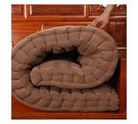 ILiemao Cojin de Banco 120x40 150x40 110x50 Cojines para Bancos de Exterior Cojín para Banco de Jardín Asiento Silla Patio Terraza Exterior Suave para Terraza Balcón(Café,50x55 cm 20x22 in)