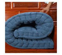 ILiemao Cojin de Banco 120x40 150x40 110x50 Cojines para Bancos de Exterior Cojín para Banco de Jardín Asiento Silla Patio Terraza Exterior Suave para Terraza Balcón(Azul Marino,55x65 cm 22x26 in)