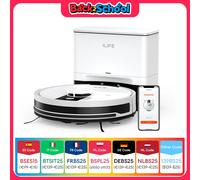 ILIFE A12 Pro Robot aspirador y trapeador combinado, navegación LIDAR, autocolección de polvo, succión de 3000 Pa, aplicación/control remoto ILIFE A12PRO