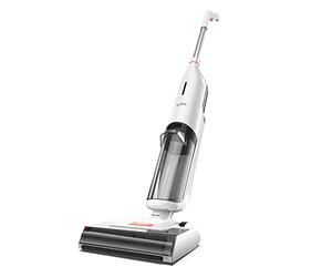 ILIFE W90 - Aspiradora inalámbrica inteligente W90 para pelo de mascotas - Multisuperficie, combo autolimpiante ligero todo en uno (blanco)