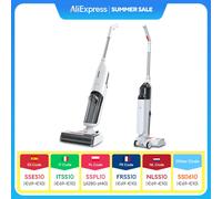 ILIFE W90 Lavado de fregona inteligente en seco y húmedo inalámbrico, succión de 5500 Pa, W90